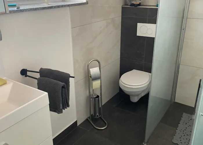 Moderne Bahnhof Naehe